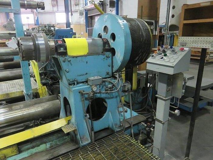Used 1996 96" CAMERON CENTER SURFACE DUPLEX SLITTER REWINDER