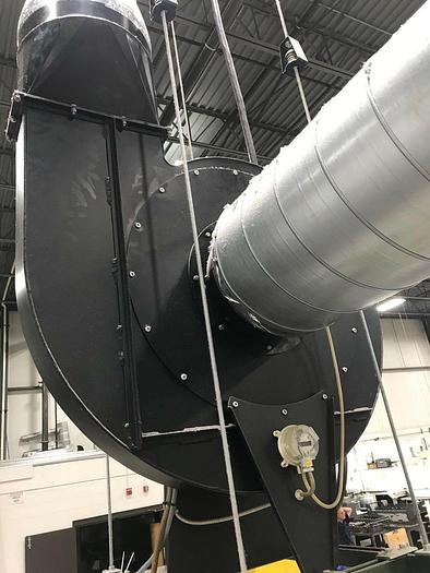 Used EMOD INDUSTRIAL EXHAUST BLOWER TYPE: 0132S/2-166922