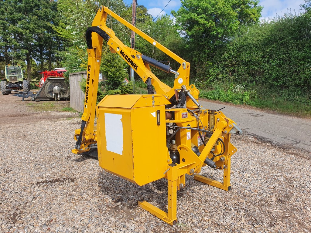 Used McConnel PA93E Super Slew Hedge Cutter