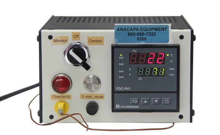 Used Future Design Controls FDC-P41 Temperature Controller With Custom Box (8269)W