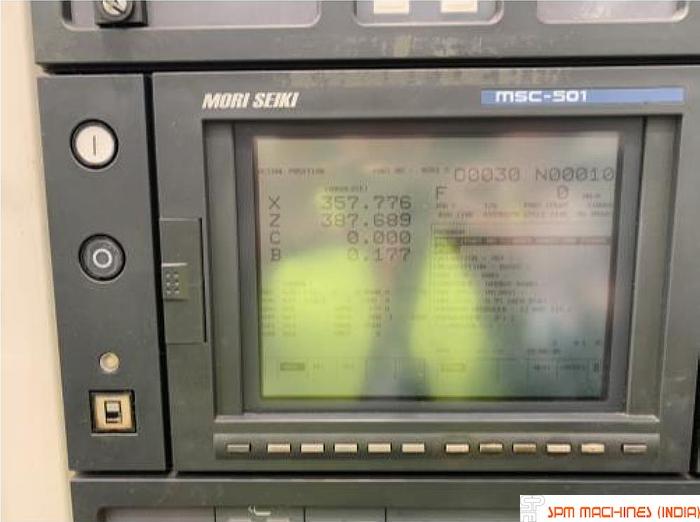 Used Mori Seiki SL200SMC CNC Turn Mill (With Sub Spindle) - 2000