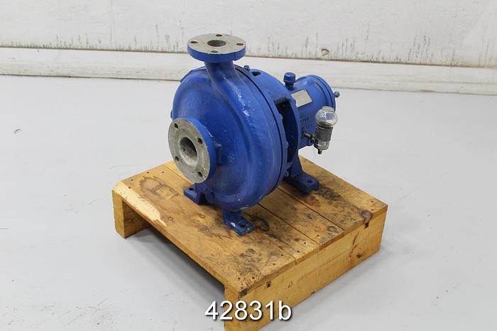 Used Goulds 3196 2x3x13 Pump, Stainless Steel Casing #42831
