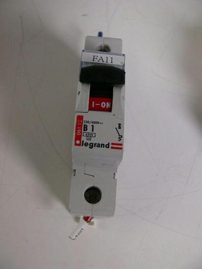Used Lot of 6 Legrand B1 06152 Circuit Breakers 230/400V