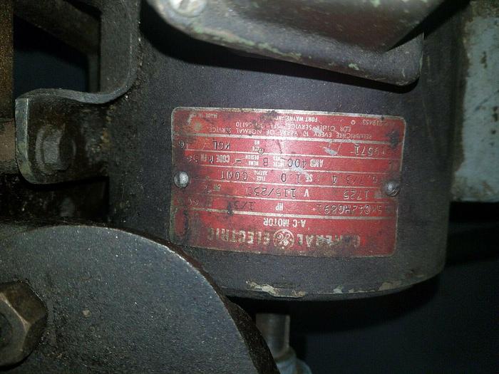 Used Durant Model 100-10 Metal Strip Stock Chopper Stamping Press Side Chopping