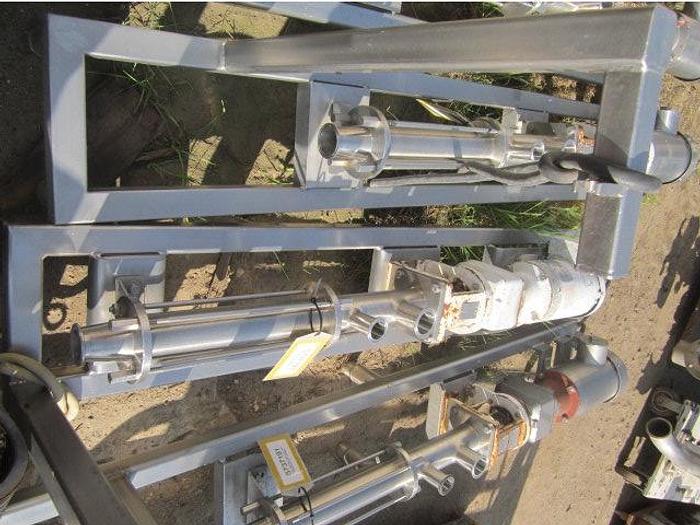 Used Pump, Moyno, 2 HP, 2-1/2", S/st, Mdl CFB2DSLB3SAE (2) #S737193