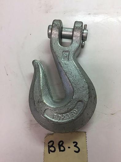 Used Heavy Duty Tempered Forged Hook 7/16 Fast Shipping!*Warr