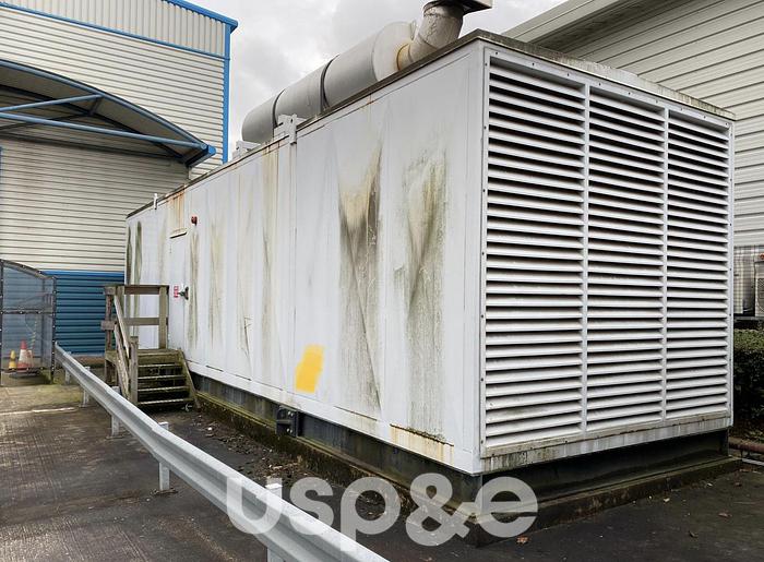 Used 1.8 MW 2006 Used Cummins QSK60G4 Diesel Generator Set