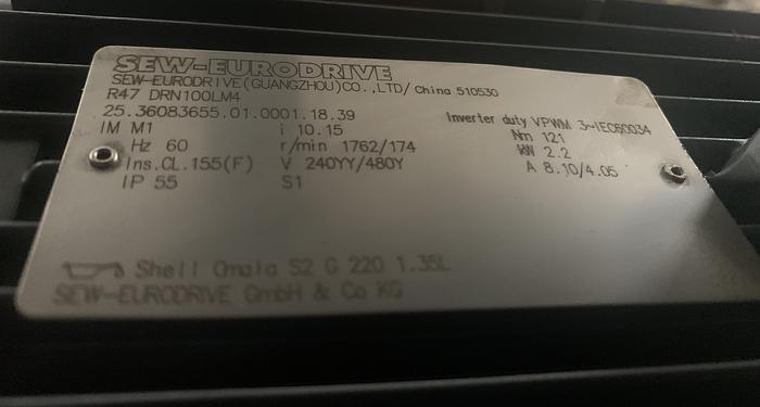 Mixer, Ribbon, 5 CF, 304 S/st, 3 HP, New, Std, #S741657