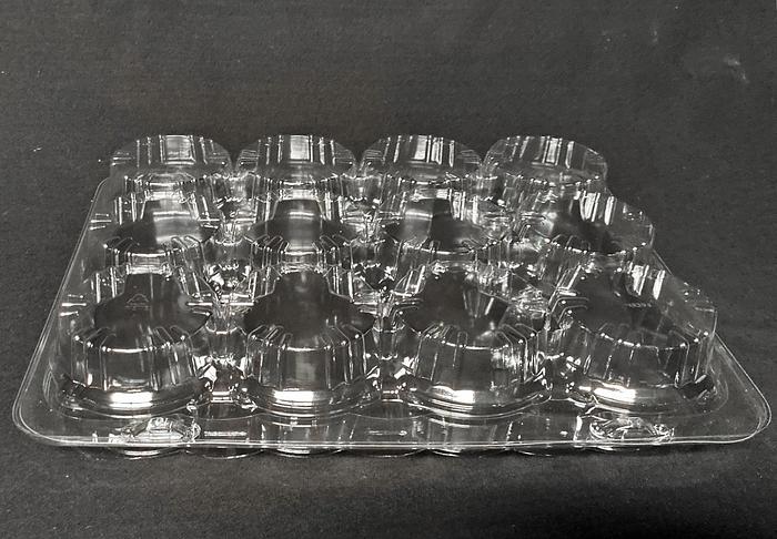 NEW, in-the-box — Commercial Packaging: 12-Count Jumbo Muffin See-Thru Clamshell