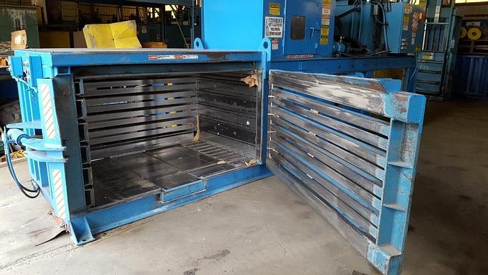 Used MARATHON HORIZONTAL SIDE EJECT BALER MDL SE-504842-830; 30 HP; 8" BORE CYLINDER