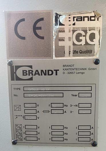 Used 2003 Brandt  Brandt KD 56 edge banding machine