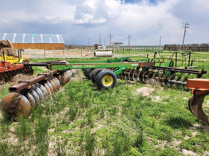 Used 18' John Deere 455 Offset Disk