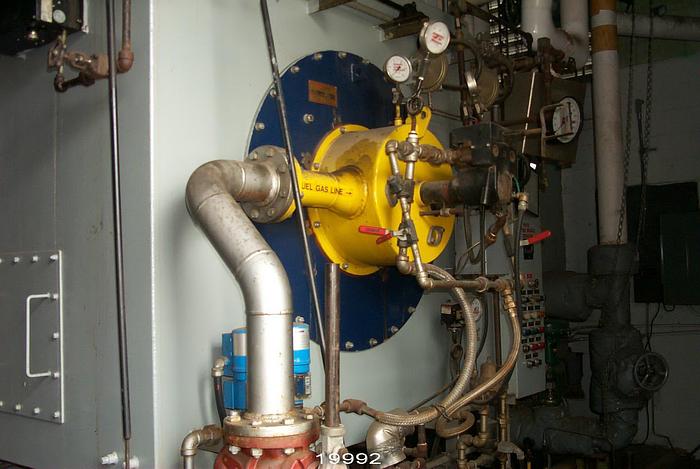 Used Nebraska  Package Boiler, 350 Psi, 80,000 #/Hr, Natural Gas With Todd Low Nox Combustion Gas Burner, Idle Since 2002, Not Originally In Service Until The Mid 1990'S, So The Boiler Only Has About 8 Years Of Runtime #19992