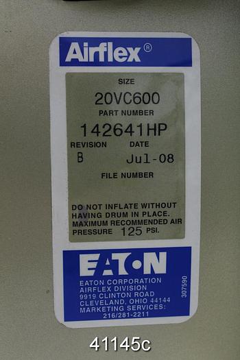 Unused Eaton 20VC600 20" Air Flex Clutch #41145