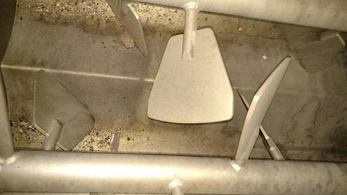 Used NEUTEC DUAL SHAFT JACKETED PADDLE BLENDER