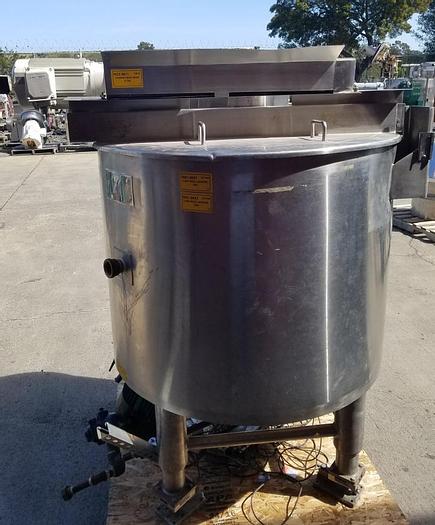 Used 500 LITER (132 GALLON) LEE TRIPLE MOTION AGITATED KETTLE – JACKETED (#9788)