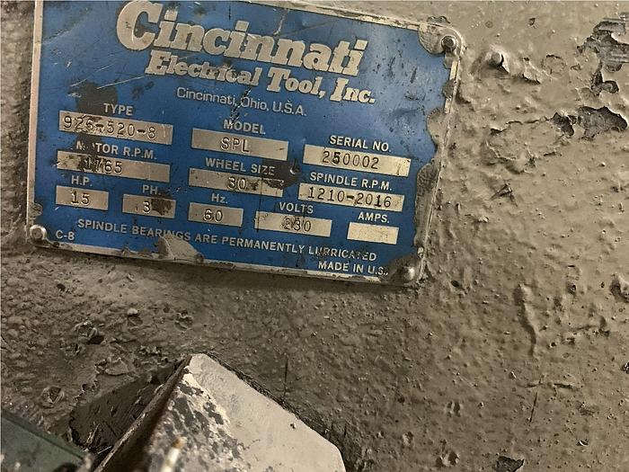 Used CINCINNATI 926-520-8 SPL GRINDER (hold)