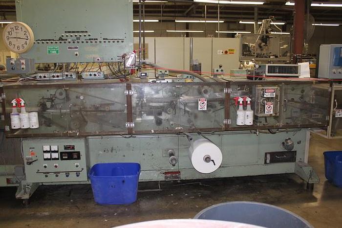 Used ZUIKO SANITARY PAD LINE 12" ULTRA THIN 225 FPM