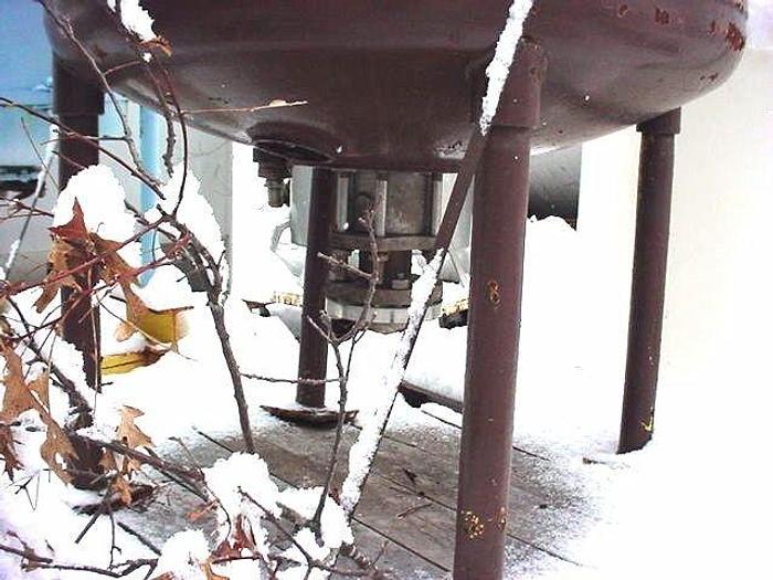 Used 200 GALLON PERRY PRODUCTS REACTOR - S/S - 60/60 PSI
