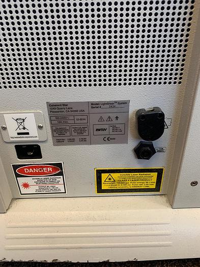 Used Lumenis Lightsheer XC Hair removal laser 400 MS ~ One Owner ~Warranty~ HR= 1.78