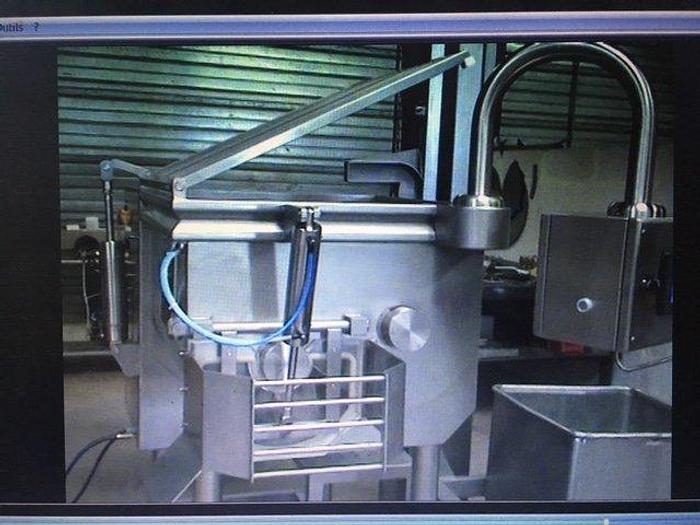 Mélangeur à palettes dechargement frontal