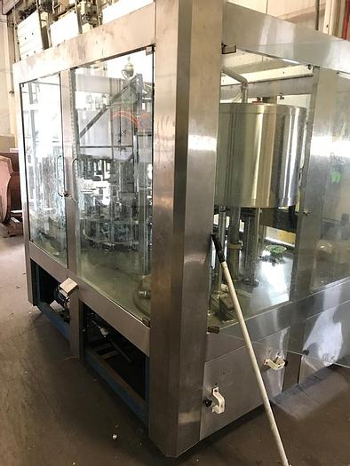 Used Filling Line, Bottles, Rotary, 16-Head, Rinser, Crowner, Beer #S743041