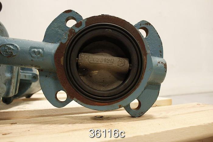 Used Dezurik 3" Control Butterfly Valve #36116