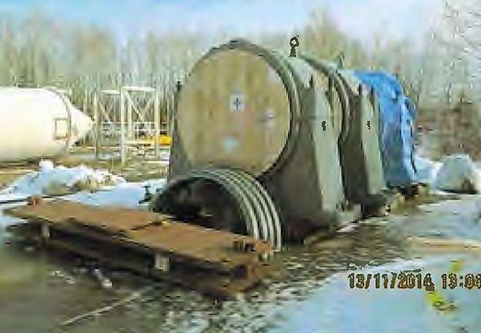 Used Mill, Ball, 12'6" X 16', Dominion, 1,250 HP, #D742154