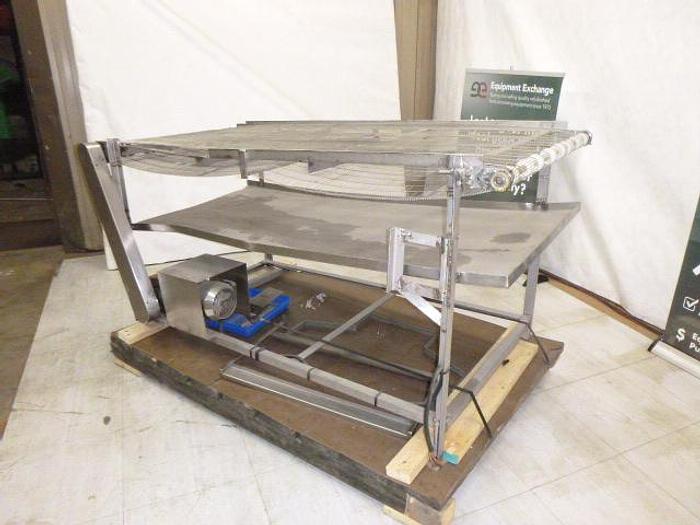 Used Conveyor, Wirebelt, 34"W x 6'6"L