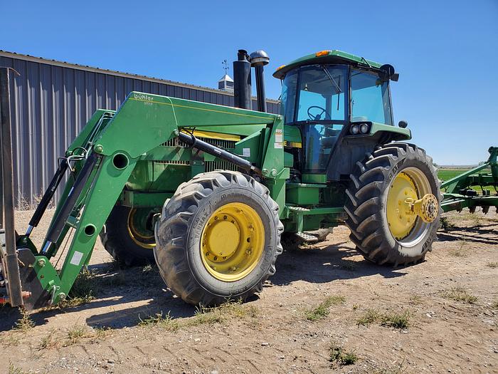 Used John Deere 4755 w/ Buhler Loader