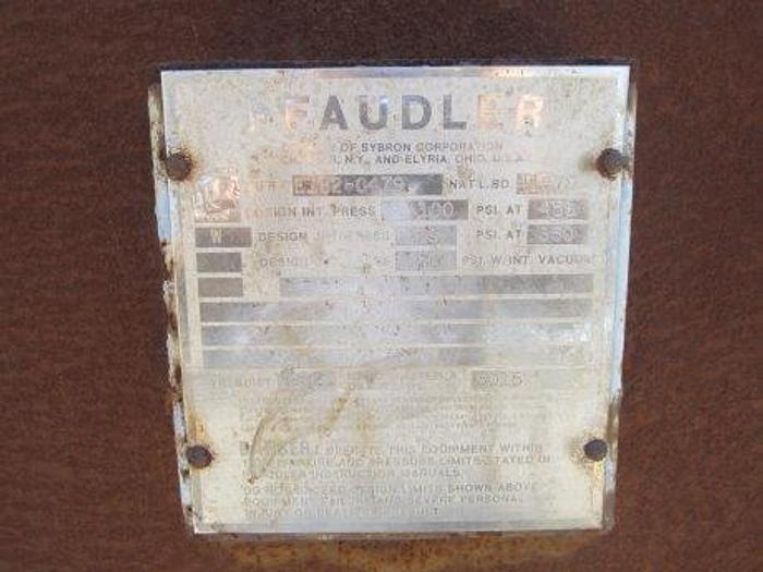 Used Reactor, 550 Gallon, Glass Lined, 100 PSI, Jkt, Agit, Pfaudler #S738402