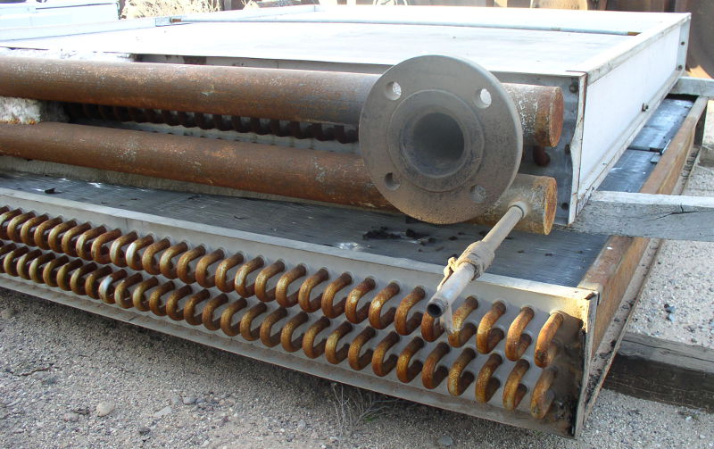 Used 60" x 72" Anscor Copper/Aluminium Radiator; S.O. # C-4940-9/85