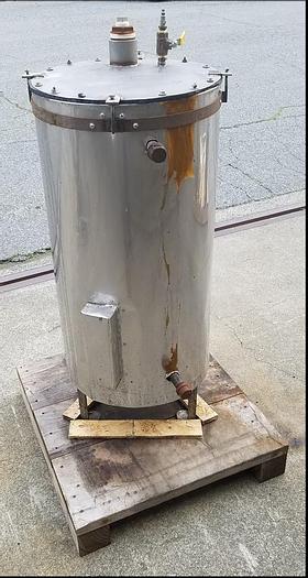 Used Tank, 30 Gallon, S/st, Jkt, Insul, #S742727