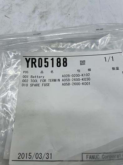 Fanuc A02B-0200-K102, A05B-2600-K030, A05B-2600-K001