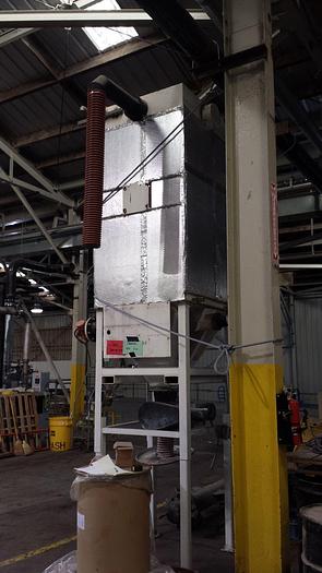 Used Dust Collector, Baghouse, 170 SF, 4' X 8', C/st, Pulse Jet, #S740381