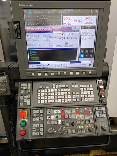 Used 2016 OKUMA Multus U3000 CNC Multi-Axis Mill-Turn Center