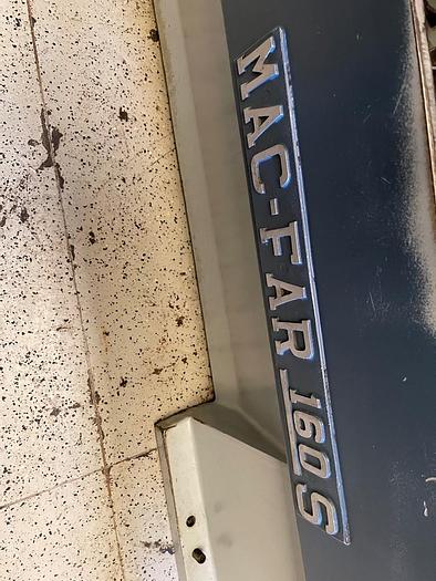 Usato TORNIO MAC FAR 160 S 