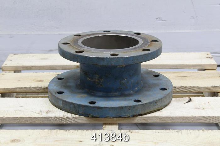Used Krebs P15 High Density Cleaner 6" Overflow Flange Adapter #41384