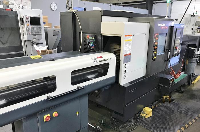 Used 2015 DOOSAN  LYNX 220LSYC & LNS BARFEEDER