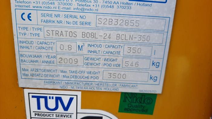 Gebruikt 2009 Nido Stratos B08L-24 BCLN