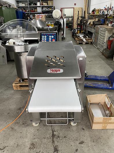 Refurbished MAJA SKINNY with infeed conveyor