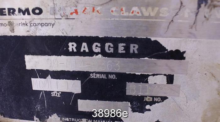 Used Black Clawson M14 Ragger with Stand Mount #38986