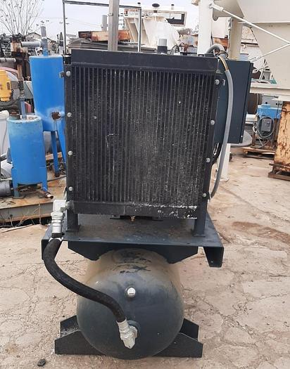 Used Compressor, Air, 15 HP, FS Curtis, 59 CFM, Mdl RSB15, Air Dryer #S744941