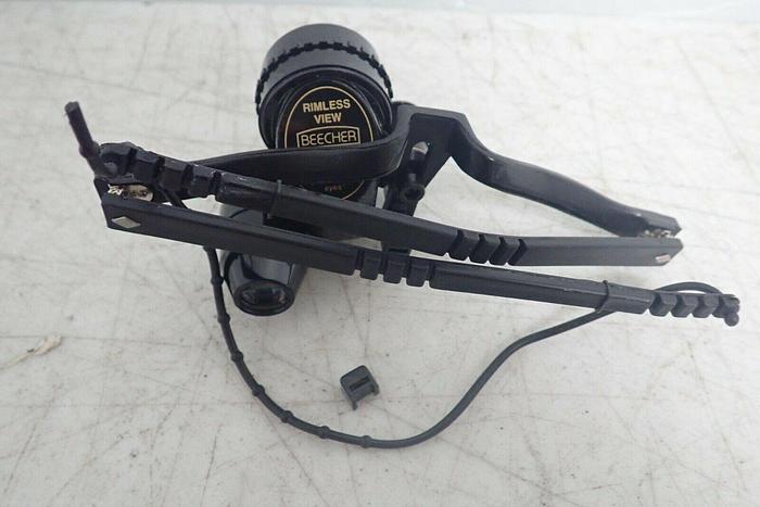 Used Beecher Mirage 7x30-EX Wide Angle RimlessView Binocular Glasses - Left Eye Only