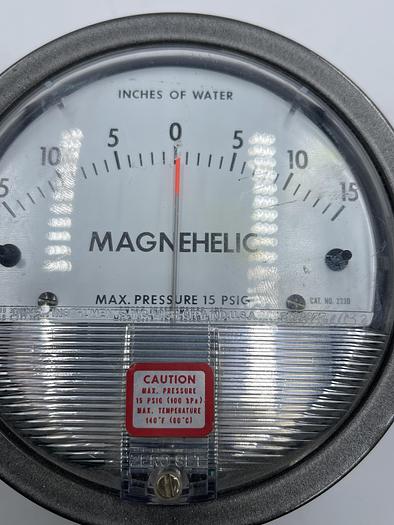 Used Magnehelic 2330