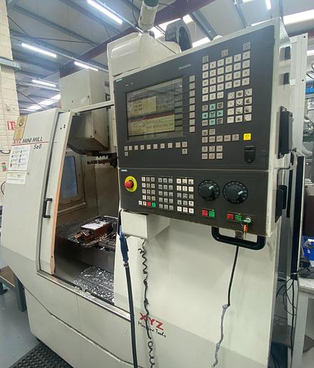 Used 2006 XYZ Mini Mill 560 Vertical Machining Center