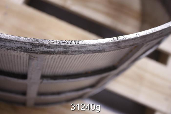 Used Bird 10 Pressure Screen Basket #31240