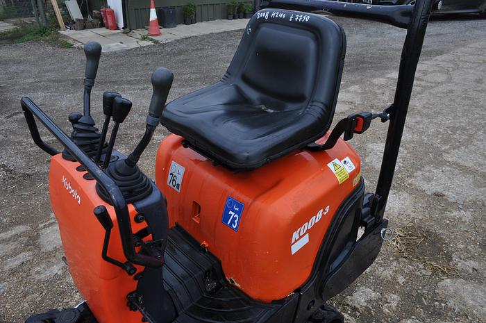 Used 2008 KUBOTA KX008