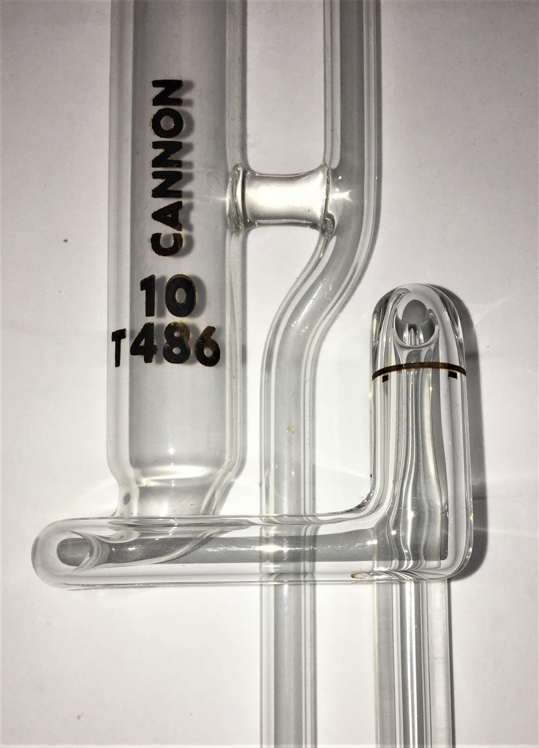 New Open Box Cannon ZCAC-10 (9723-S77) Zeitfuchs Cross-Arm Viscometer Tube (No Certificate) - Size 10