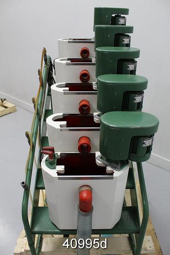 Used CE Bauer 203-C 5-Tank Pulp Tester #40995